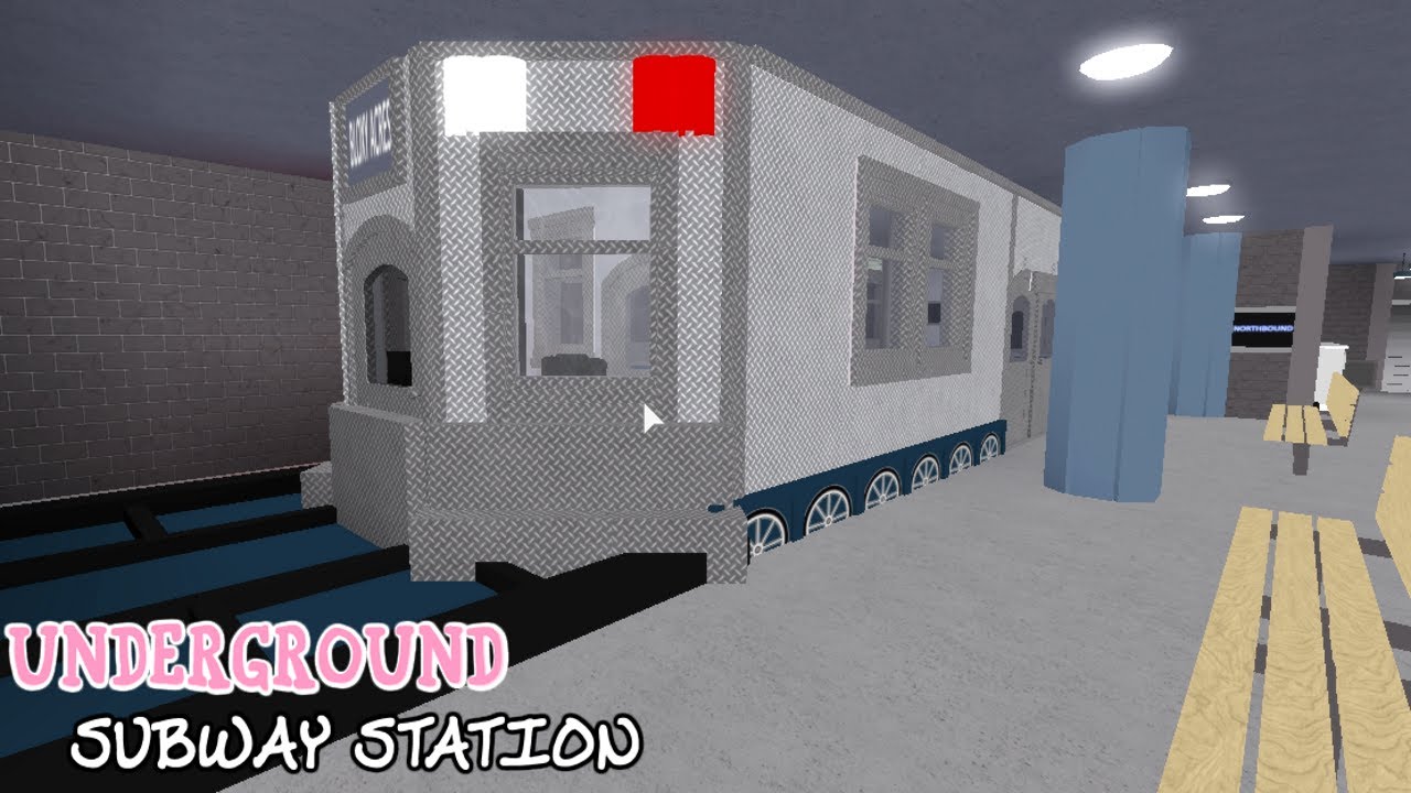 Bloxburg: Underground Subway Train Station ($265k) - YouTube