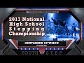 GENTLEMEN OF VISION - 2017 National High School Stepping Championship