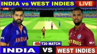 🔴LIVE : India vs West Indies Live | 4th T20 Match | Cricket 22 | Ind vs Wi Live Cricket Match Today