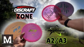 Prodigy A2/A3 vs Discraft Zone