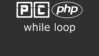 PHP beginners tutorial 19 - while loop
