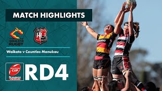 RD 4 HIGHLIGHTS: Waikato v Counties Manukau (Farah Palmer Cup 2023)