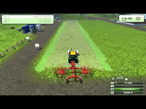Farming Simulator 2013 - Hay, Tedders, & Windrowers Farming Simulator 2013 - Hay, Tedders, & Windrowers