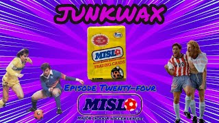 JunkWax Episode 24 - MISL Major Indoor Soccer League 1988-89 season (Pacific Trading Cards 1987)