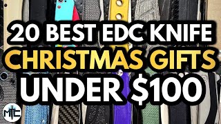 20 BEST EDC Pocket Knives Under $100 - Christmas 2023