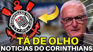 COMISSÃO TÉCNICA DA SELEÇÃO BRASILEIRA VAI OBSERVAR OS JOGOS DO CORINTHIANS.