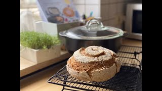 Glutenfreies Bauernbrot aus dem Rockcrok von Pampered Chef