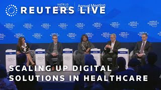 LIVE: Davos discussion on scaling up the use of digital solutions in healthcare