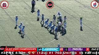 6u AYF VA STATE CHAMPIONSHIP  GL LIONS VS PME BEARS