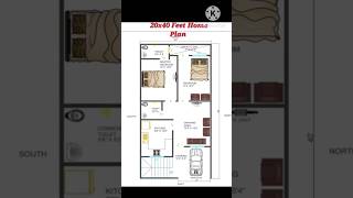 20x40 Feet East Face Vastu Home Plan ll 800sqft Ghar Ka Naksha ll 20x40 Unik Home design ll#unikhome