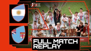 Cup Final MASTERCLASS from Argentina! 🏆 | Argentina v Fiji | HSBC London Sevens Rugby