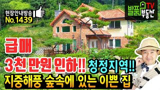 (급매) 3천만원 내렸습니다 강남에서 1시간 출퇴근 가능한 경기도 양평 전원주택 매매 급매물 숲속 지중해풍 유럽형 외관의 이쁜 양평의 강남이라 불리는 양평부동산 - 발품부동산TV