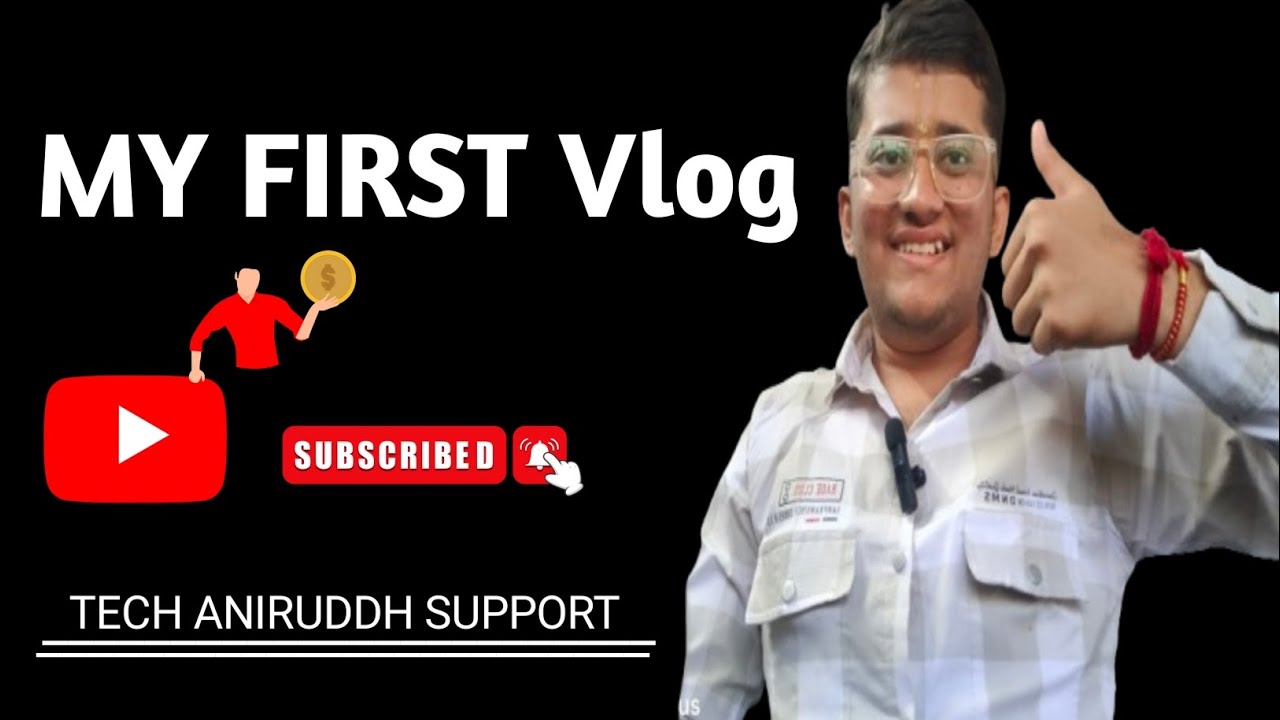 My First Vlog Introduction Of My Channel Please Subscribe Youtube