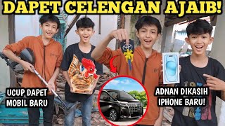 ADNAN UCUP KAYA! DAPET HP IPHONE DAN MOBIL DARI CELENGAN AJAIB