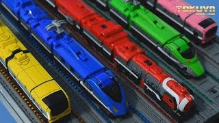 [TMT][040] Review Hikari no Rosen Rainbow Line Set! 烈車戦隊 トッキュウジャー! Super Sentai Artisan 1!