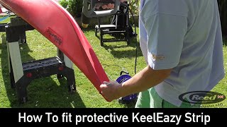 KeelEazy Tutorial - How to fit to a Polyethalene Boat