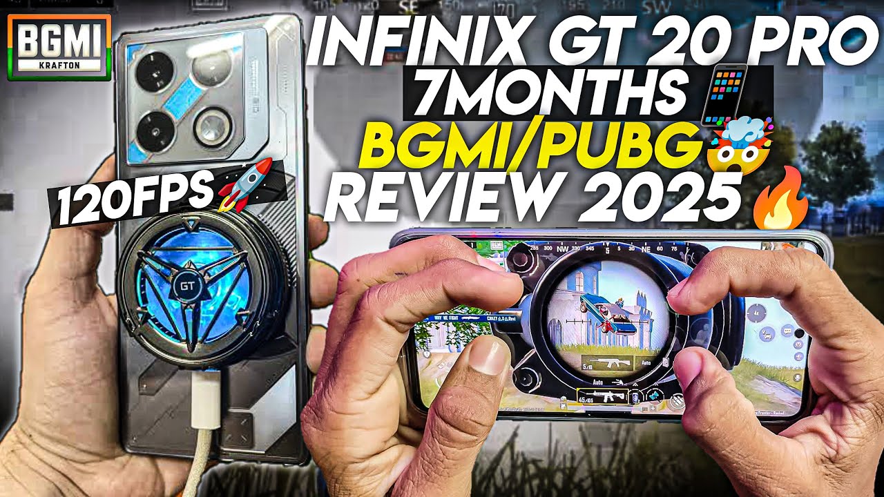 Infinix Gt 20 Pro 7 Months Bgmi Pubg Review 2025ёяфетав120fps Gaming Testёяшн