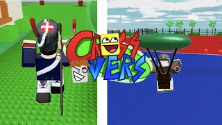 Which Character Can Stay in the Air the Longest? | Crossovers (Roblox)