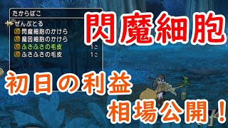 ドラクエ１０ 閃魔細胞狩り！実装初日の利益・相場を公開します！　金策