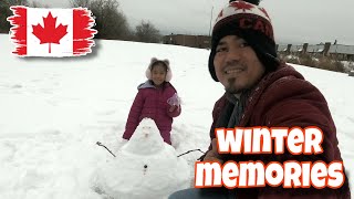 GUMAWA KAMI NG SNOW MAN‼️| WINTER MEMORIES‼️| BUHAY CANADA