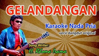 Gelandangan - Rhoma Irama (Karaoke Versi Dangdut Original)