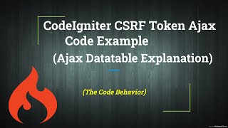 403 Forbidden An Error Was Encountered The action you have requested is not allowed csrf ajax CI