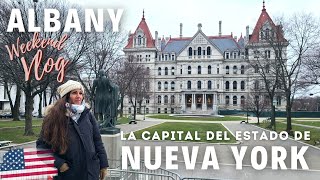 🇺🇸 VIAJO A ALBANY POR TRABAJO | Nos quedamos el finde y hacemos NUEVOS AMIGOS | Weekend Vlog