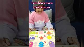 Let's learn more about shapes #learning #kids #funlearning#shortfeed