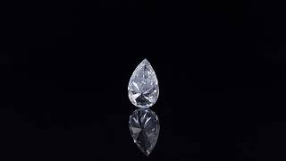 Pear shape lab-grown diamond 1.04ct E  color VVS2 clarity