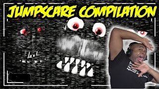 Five Nights At Freddy's JUMP SCARE/Funny Moments Compilation