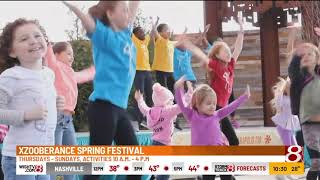 Indianapolis Zoo welcomes Butterfly Kaleidoscope and xZooberance Spring Festival, on \