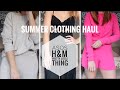 SUMMER HOLIDAY CLOTHING HAUL ASOS ZARA PRETTY LITTLE THING & BOOHOO