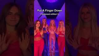 PUT A FINGER DOWN...exposed edition😅 (Ft. Piper, Emily, & Elliana) #shorts #shorts30