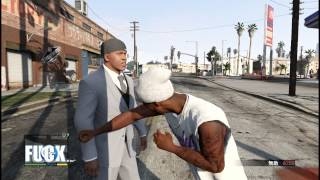 GTA5 実況プレイ 「ギャングに喧嘩売る→警察に通報する」 定番プ�