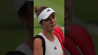Elina Svitolina exiting Centre Court and Wimbledon 👏 #shorts