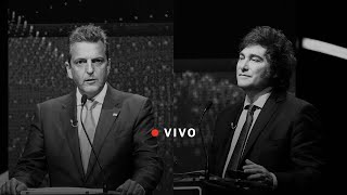 Debate presidencial entre Sergio Massa y Javier Milei. Balotaje 2023: debate completo en LA NACION