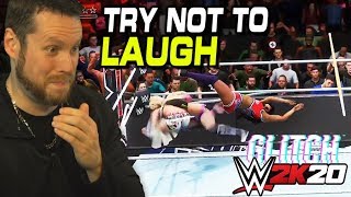 Try not to Laugh WWE 2K20 Glitches