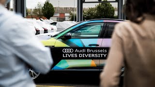 Audi Brussels viert/célèbre Diversity Day