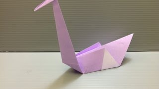 Daily Origami: 086 - Swan