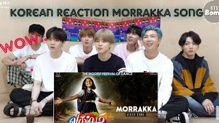 BTS Reaction to Bollywood songs || BTS Reaction Morrakka Reaction || Fan made ||