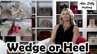 When to wear a Wedge or Stiletto Heel