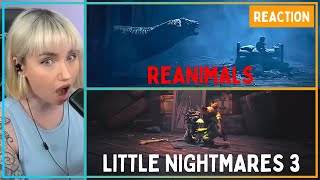 Reanimal \u0026 Little Nightmares 3 - Gamescom 2024 | REACTION