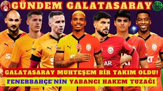 GALATASARAY MUHTEŞEM BİR TAKIM OLDU | FENERBAHÇE'NİN YABANCI HAKEM OYUNU AVRUPA'DA RAKİP AZ ALKMAAR