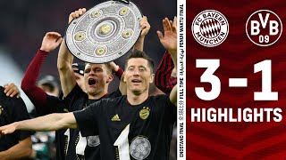 "We made history" | FC Bayern vs. Borussia Dortmund 3-1 | Bundesliga Highlights