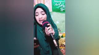Beautiful Manqabat Fatima Fatimaس Reciting by Syeda Nida Fatima on Dastarkhwan Imam Hassanع Watch it