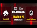 Dota2 - Team Spirit vs Gaimin Gladiators - Game 1 - DreamLeague Season 22 - Group Stage 2