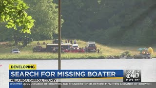 Search underway for missing boater