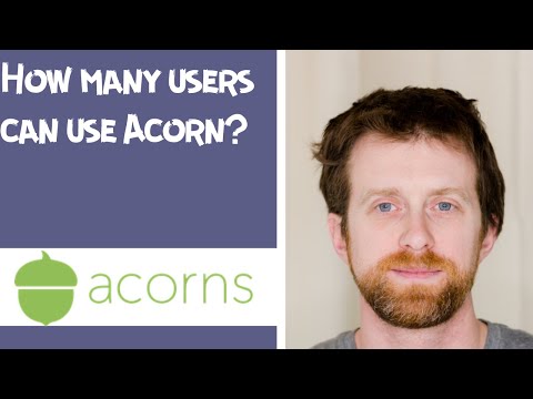 How many users can use Acorn