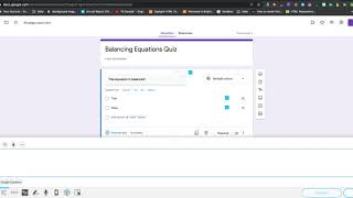 Subscripts: Google Forms & EquatIO
