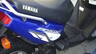 Yamaha Zuma scooter in San Francisco at SF Moto